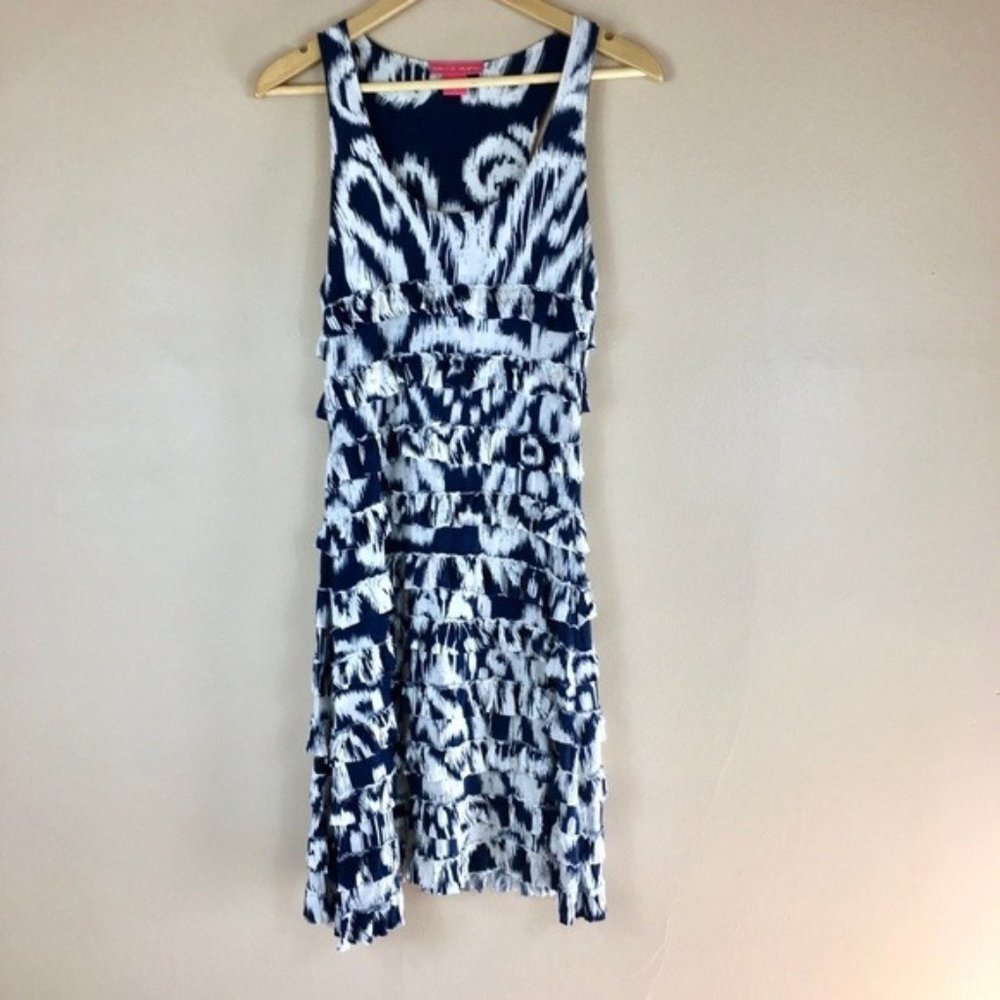 Charlotte Tarantola Ikat Cha Cha Dress Sz M